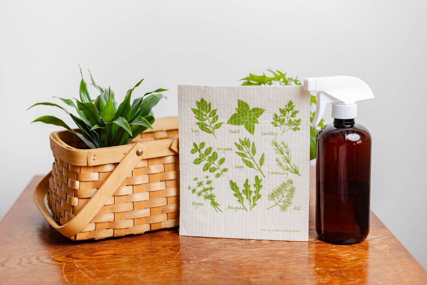 Herb Swedish Dishcloth