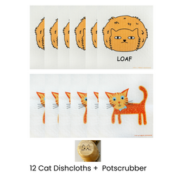 Cat 12 Pack with Bonus Potscrubber