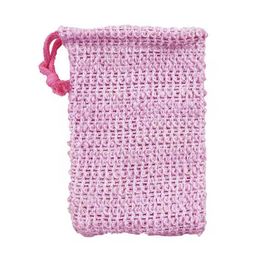 Sisal Soap Saver Light Pink