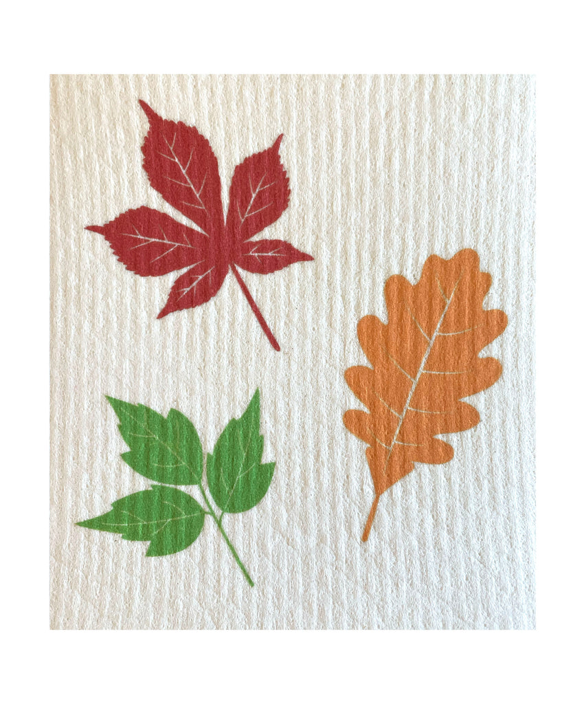 Check Dishcloths (Set of 3) - Leaf