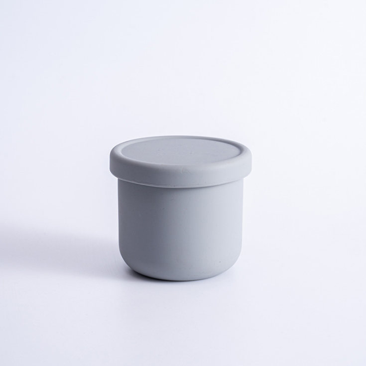 Grey Silicone Cup
